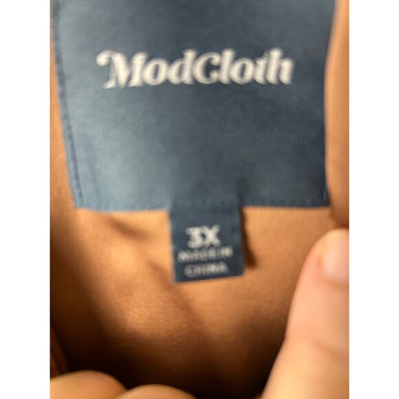 Modcloth Overall style Short Dress or Tunic‎ Sz 3X - Picture 6 of 9